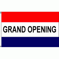 3x5' Lightweight Polyester Grand Opening Flag