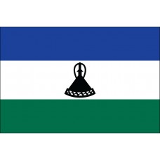 4x6" Hand Held Lesotho Flag