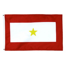 1 Gold Star Service Flag