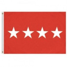 4x6' Nylon General Officer (Army) Flag 4x6' Nylon General Officer (Army) Flag