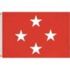 4x6' Nylon General Officer (USMC - Marine Corps) Flag 4x6' Nylon General Officer (USMC - Marine Corps) Flag