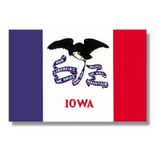 3x5' Lightweight Polyester Iowa Flag