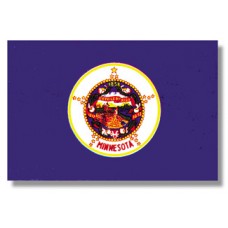 4x6' Nylon Minnesota Flag